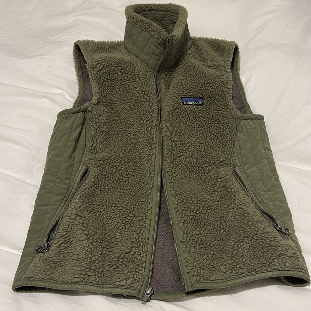 Patagonia Vest - vintage green